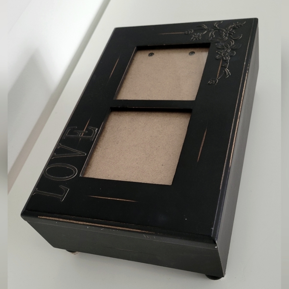 Vintage Jewellery box - Storage Box - Photo Box